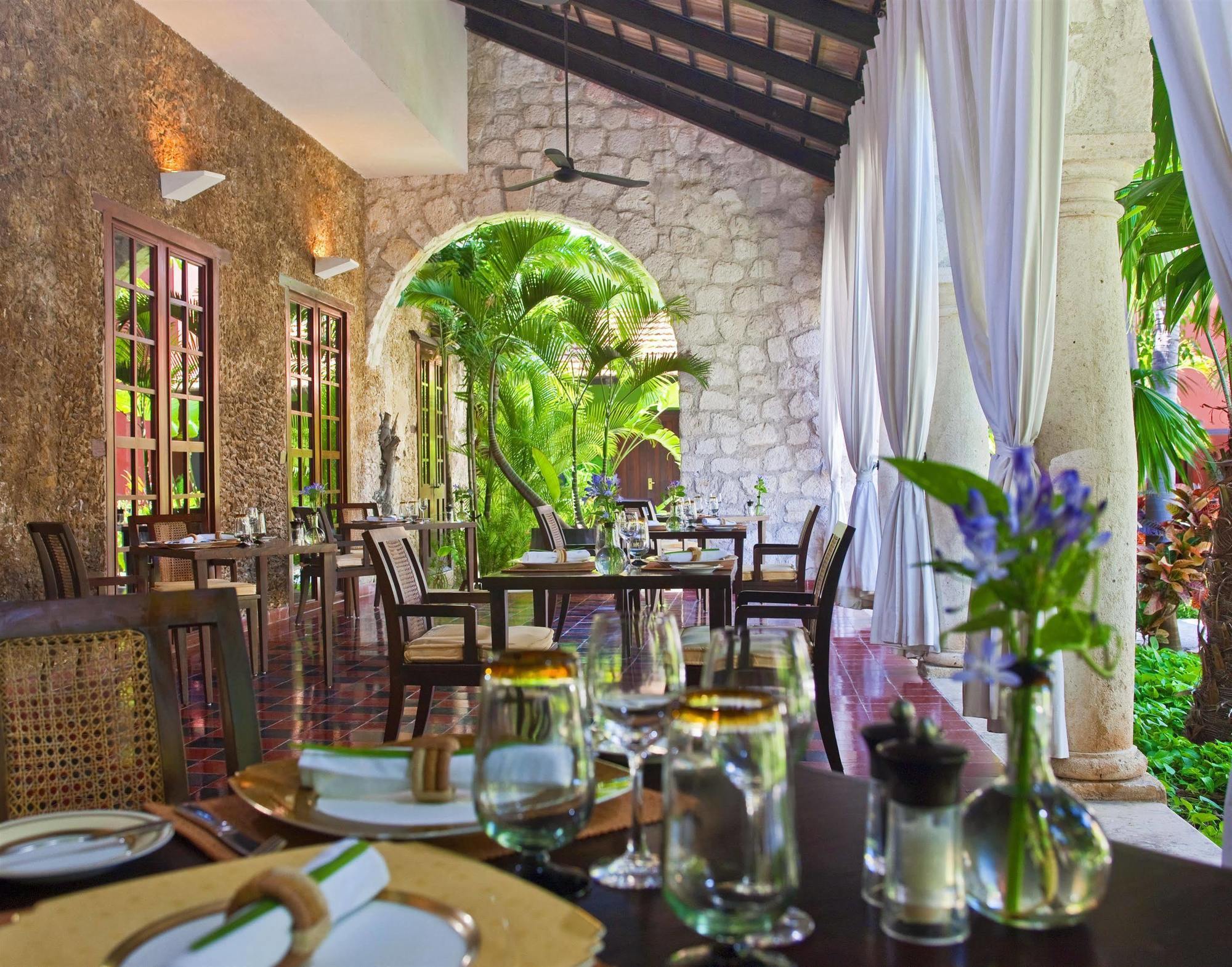 Hacienda Campeche Hotel Ресторант снимка